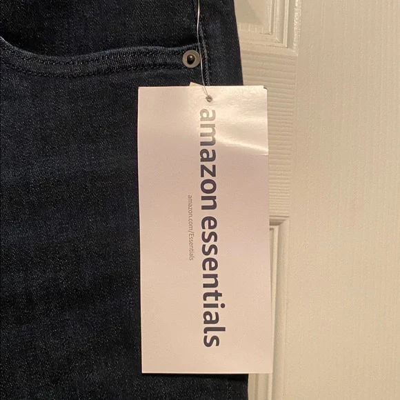 Amazon Essentials Women's High Rise Skinny Dark Indigo Jeans…size 10 - Picture 6 of 6